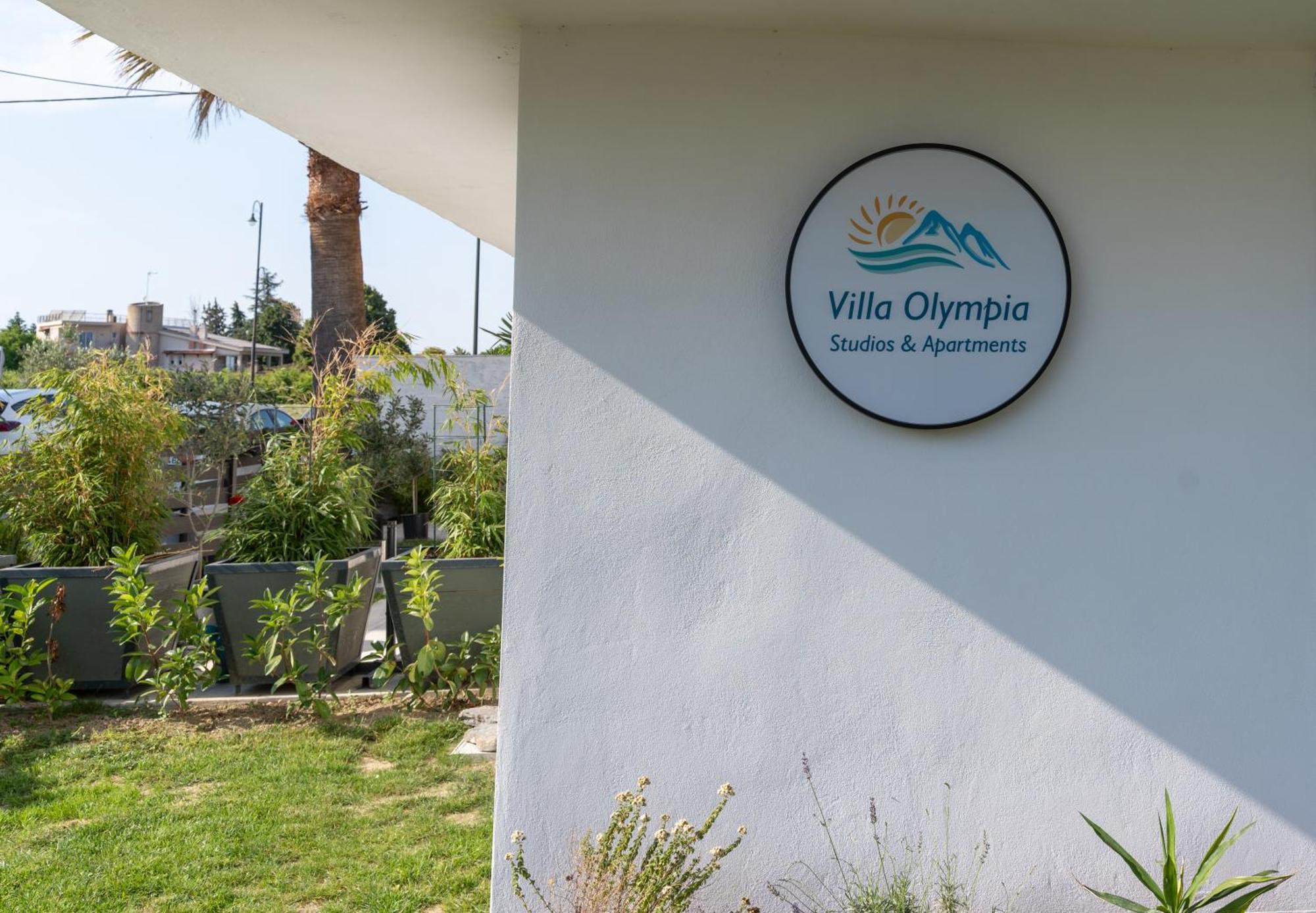 Villa Olympia Paralía Buitenkant foto