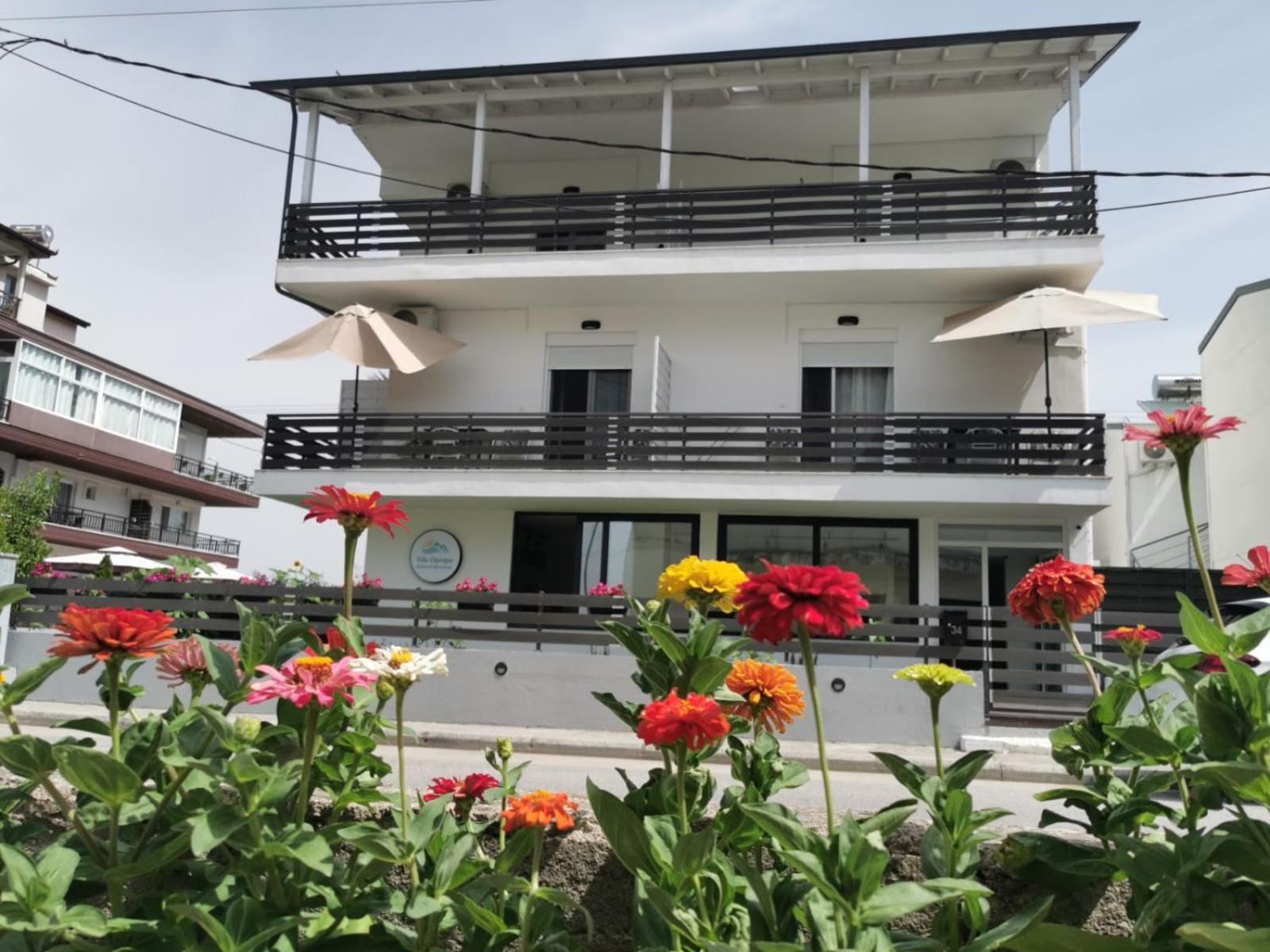 Villa Olympia Paralía Buitenkant foto