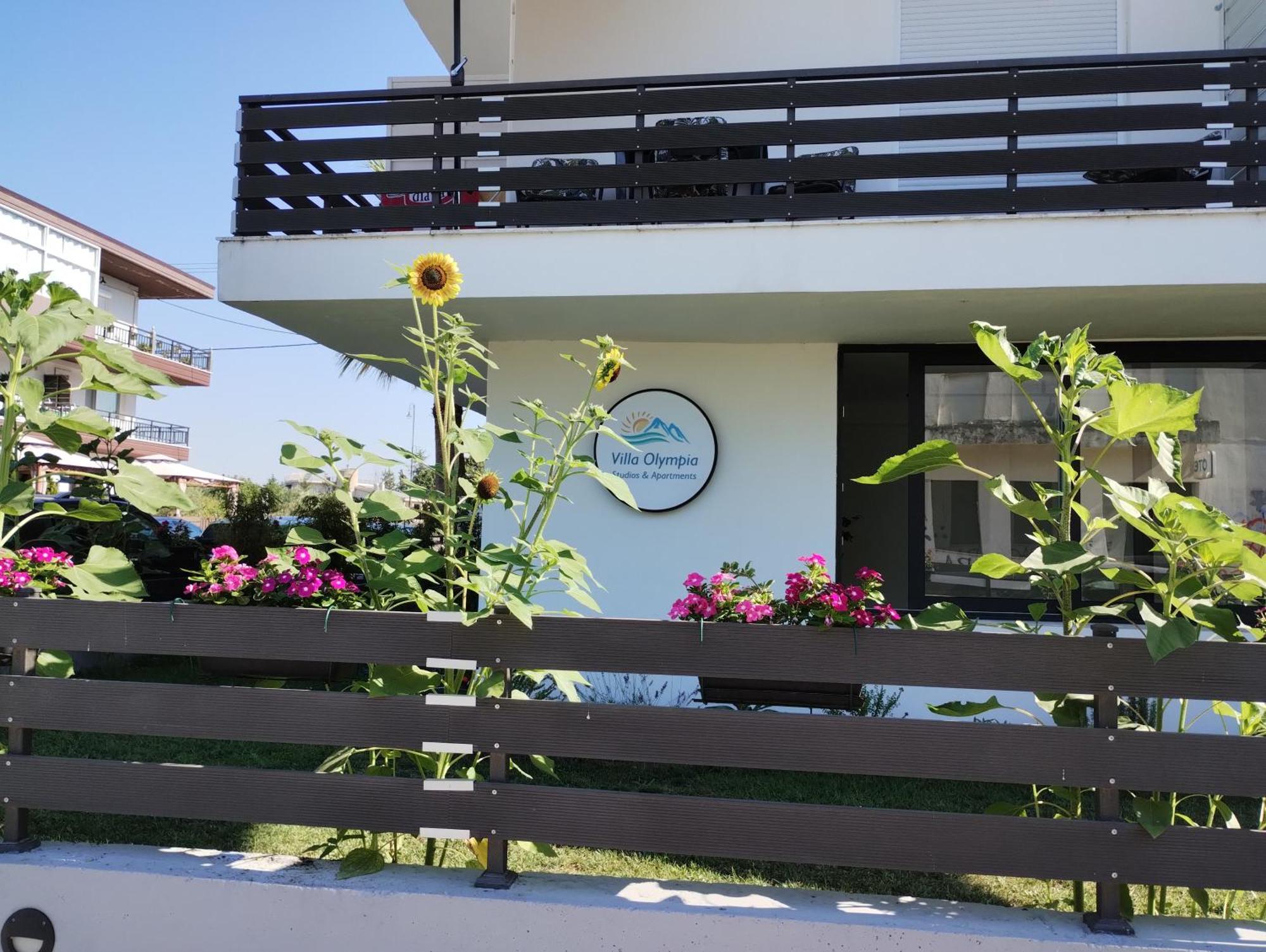 Villa Olympia Paralía Buitenkant foto