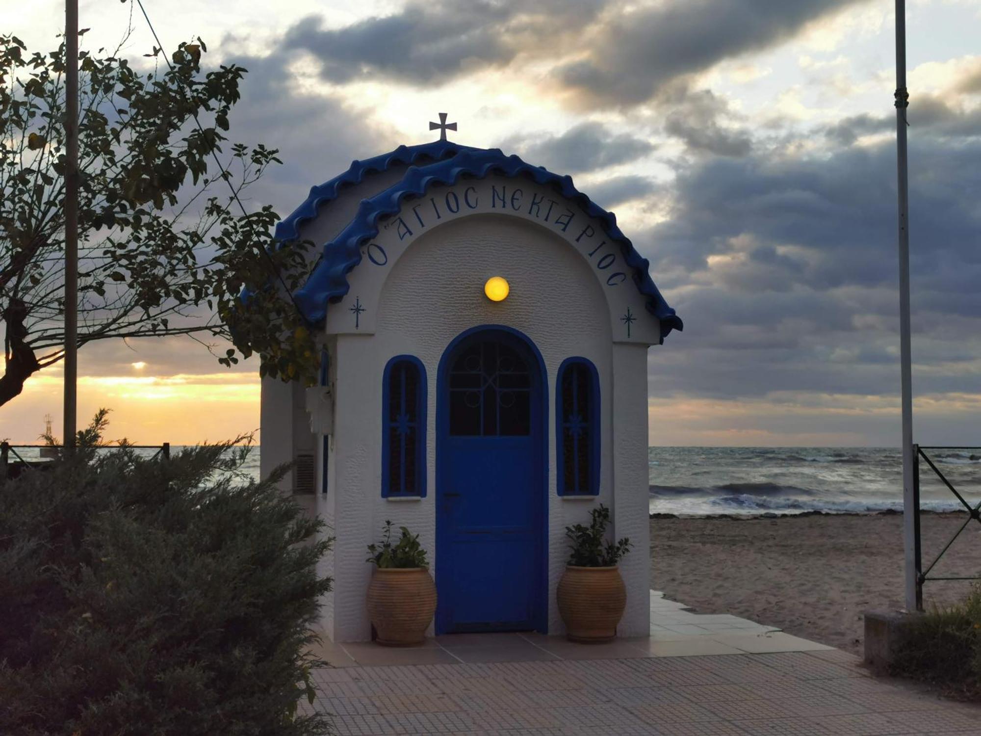 Villa Olympia Paralía Buitenkant foto