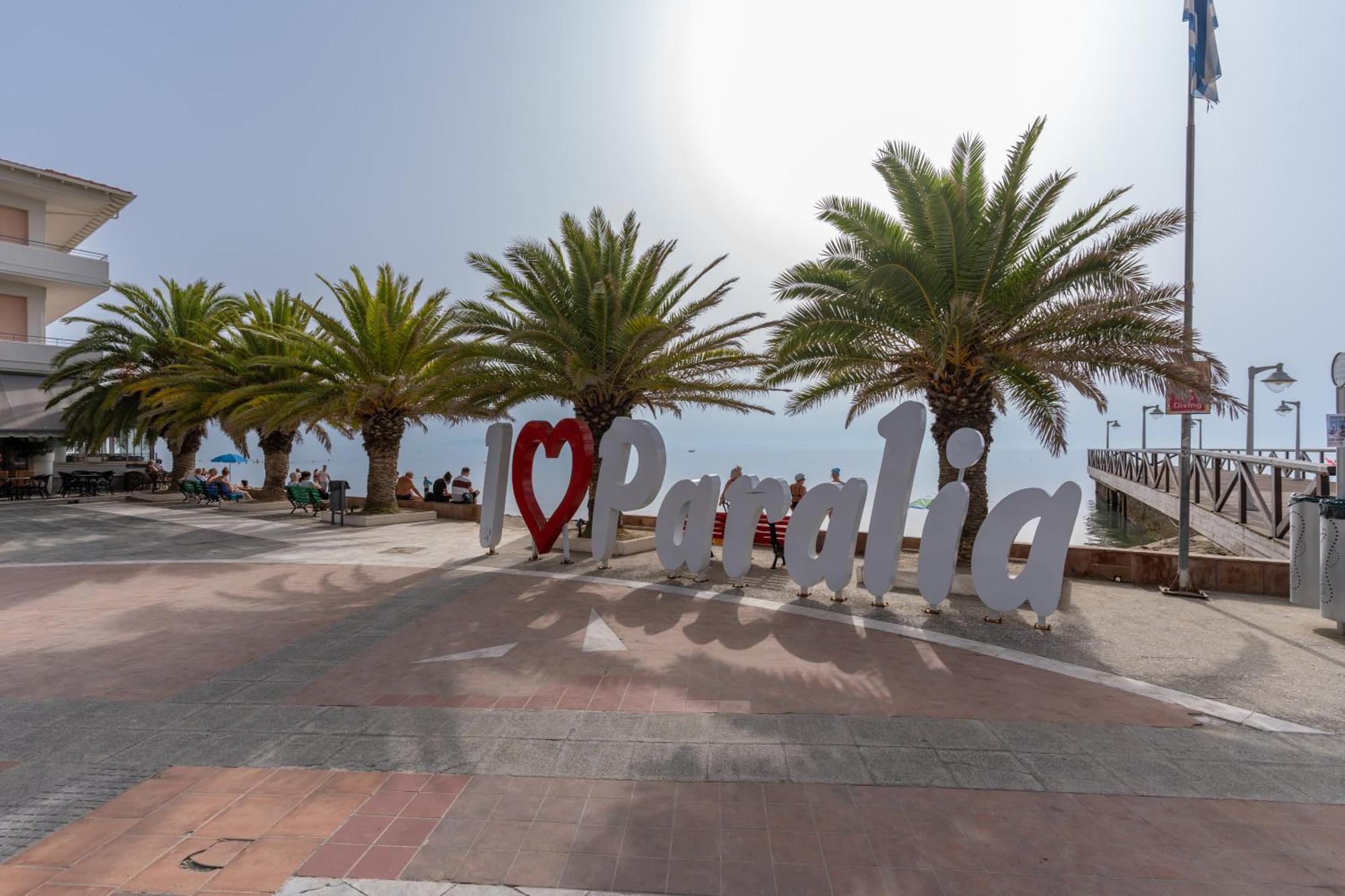 Villa Olympia Paralía Buitenkant foto